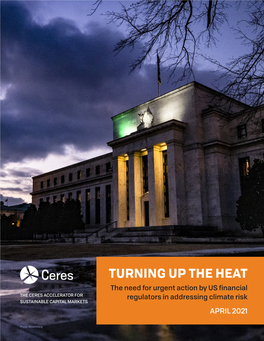 Ceres Financial Regulators "Turning up the Heat"