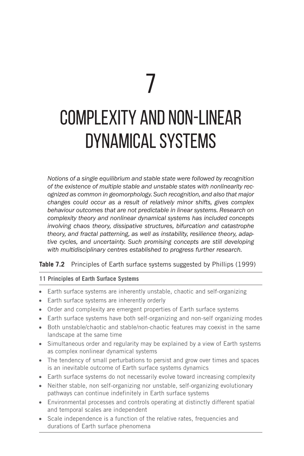 Complexity and Non-Linear Dynamical Systems