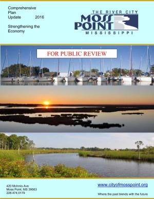 Draft Comprehensive Plan for Public Review
