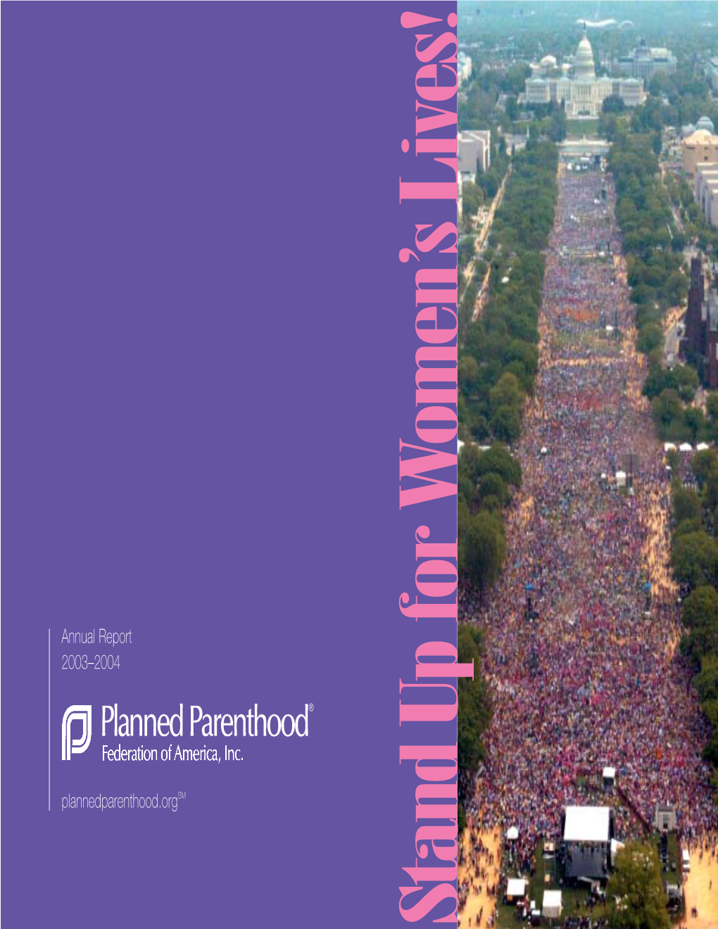Annual Report 2003–2004 Plannedparenthood.Orgsm