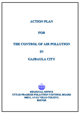 Action Plan for the Control of Air Pollution in Gajraula