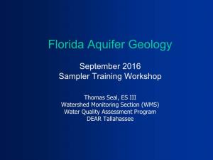 Florida Aquifer Geology