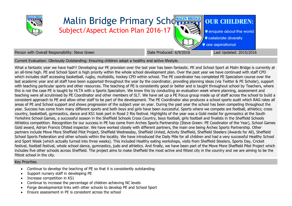 Malin Bridge Primary School