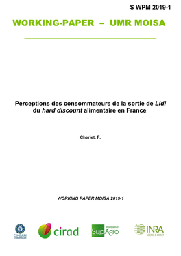 Perceptions Des Consommateurs De La Sortie De Lidl Du Hard Discount Alimentaire En France