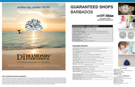 Guaranteed Shops Barbados