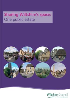 Sharing Wiltshire's Space: One Public Estate