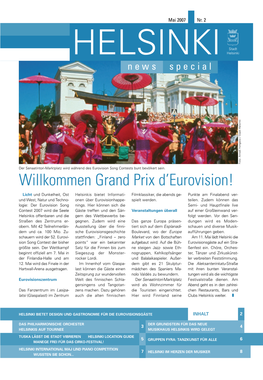 Willkommen Grand Prix D'eurovision!