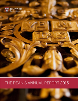The Dean's Annual Report 2015
