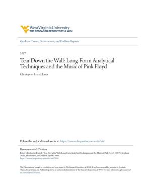 Long-Form Analytical Techniques and the Music of Pink Floyd Christopher Everett Onesj