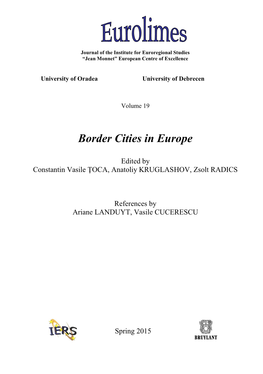 Border Cities in Europe