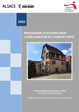 Programme D'actions Pour L