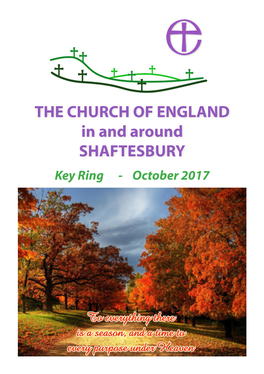THE CHURCH of ENGLAND in and Around SHAFTESBURY Key Ring - October 2017