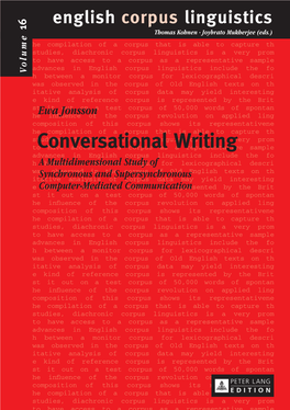 Conversational Writing