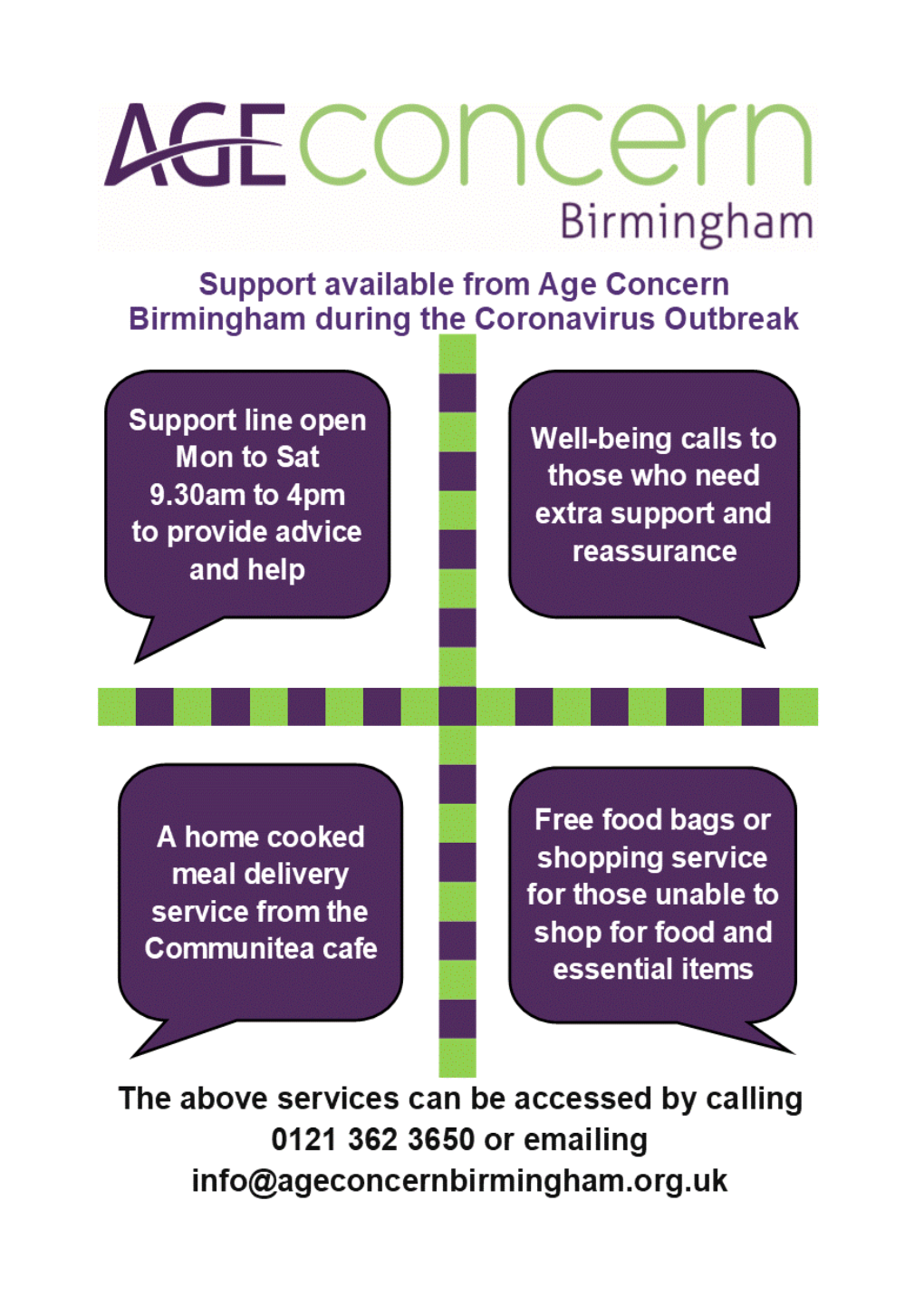 Age Concern Birmingham Emergency Newsletter 6