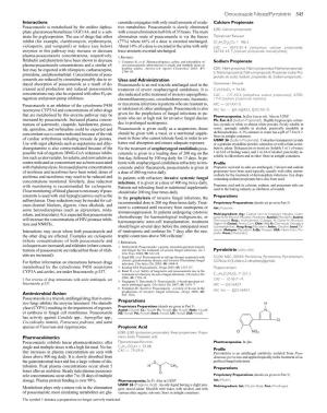 Calcium Propionate Posaconazole Is Metabolised by the Uridine Diphos- Tive Metabolites