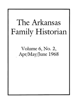 The Arl(Ansas Family Historian