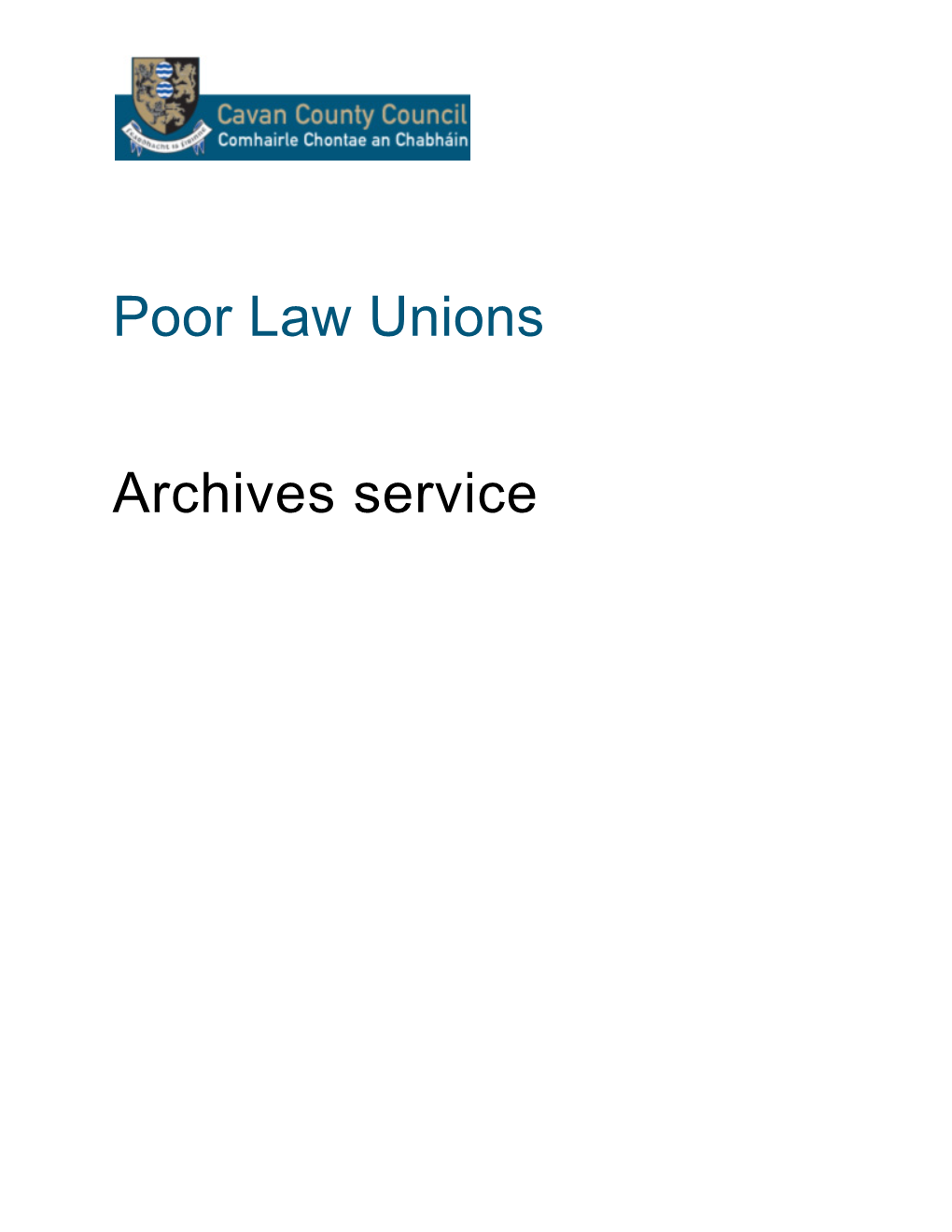 Bailieborough Poor Law Union