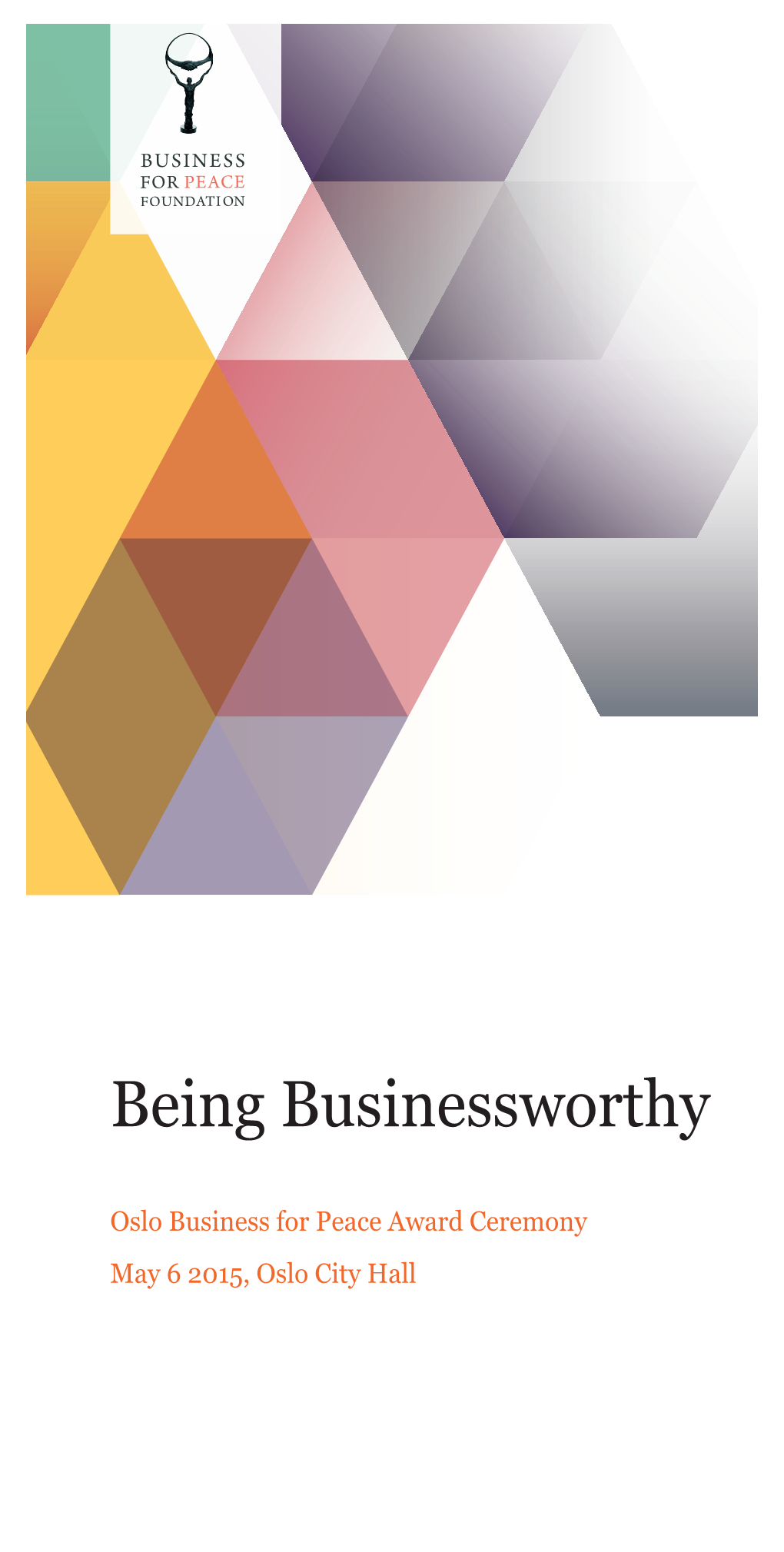 Being Businessworthy