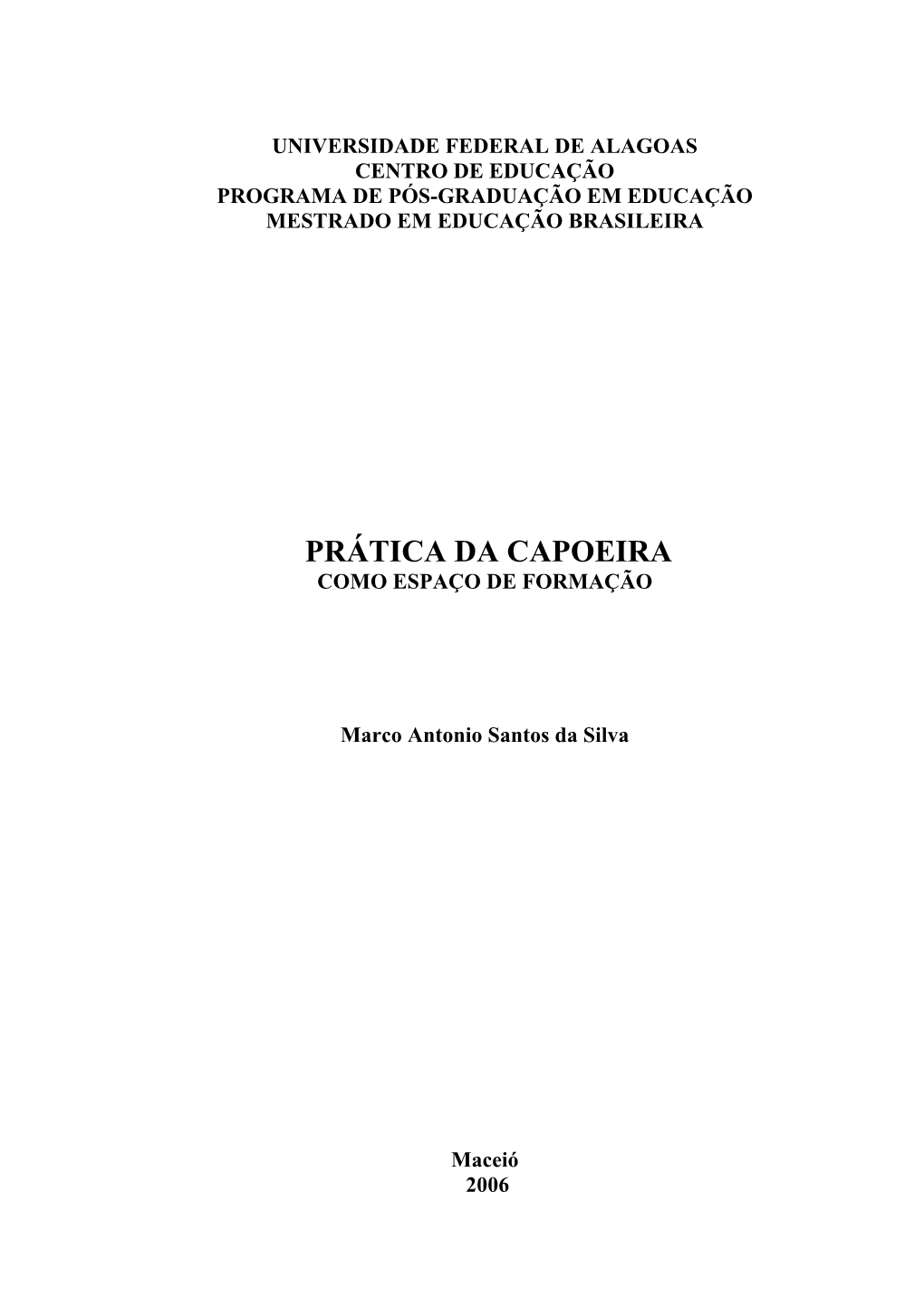 Prática Da Capoeira Como Espaço De Formação.Pdf