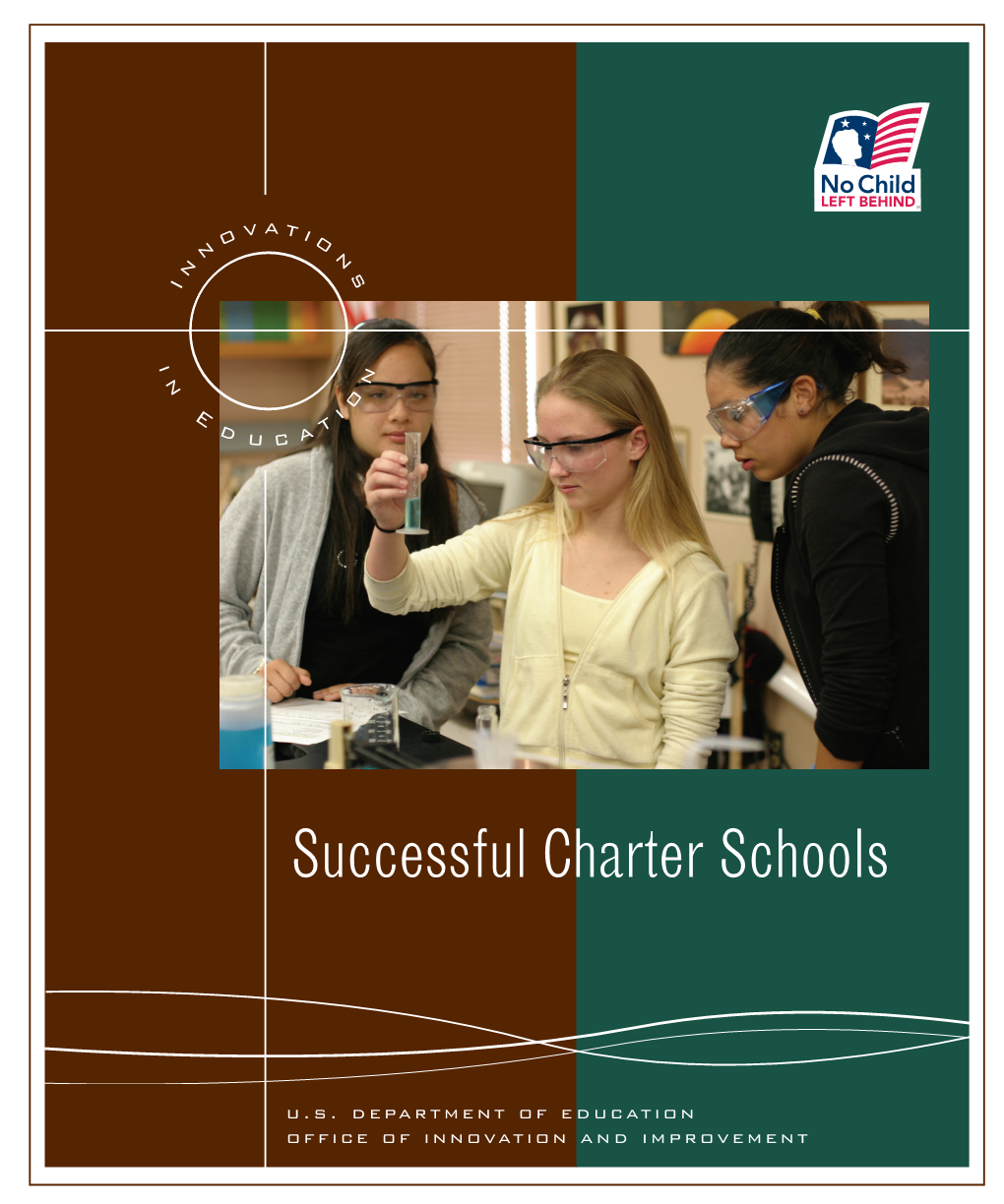 Innovations in Education: Successful Charter Schools (PDF)