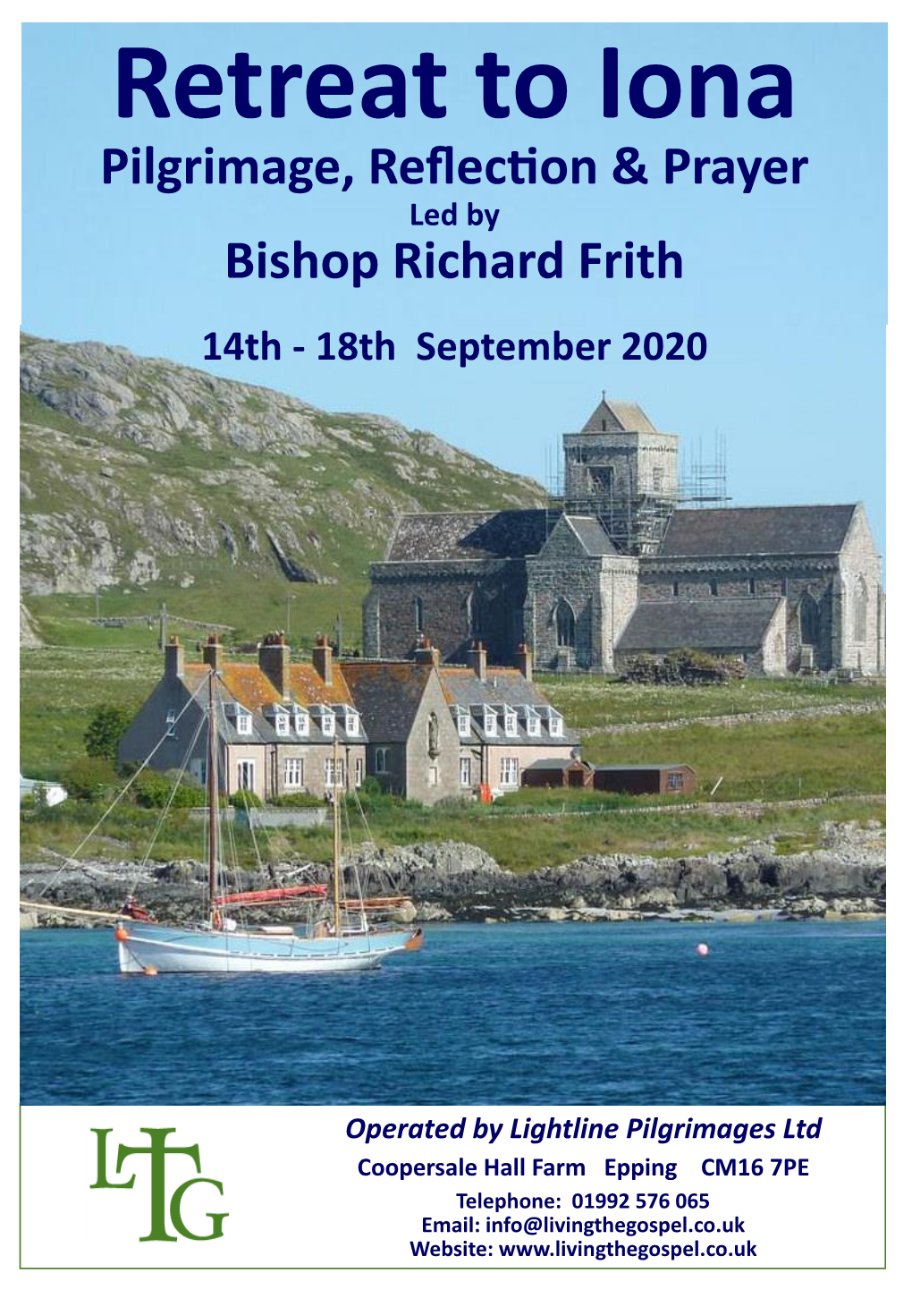 Pilgrimage, Reflection & Prayer Bishop Richard Frith