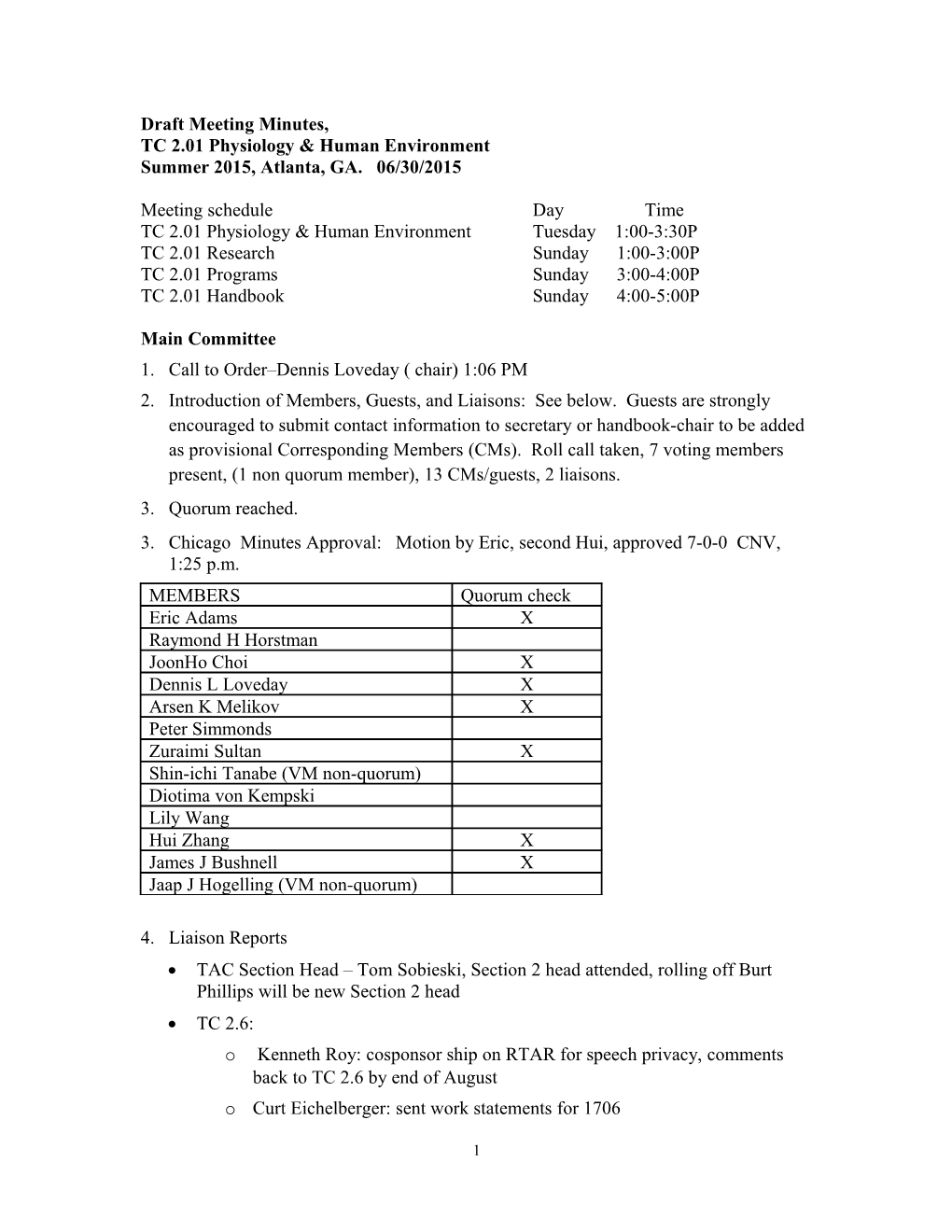 Draft Meeting Minutes s4