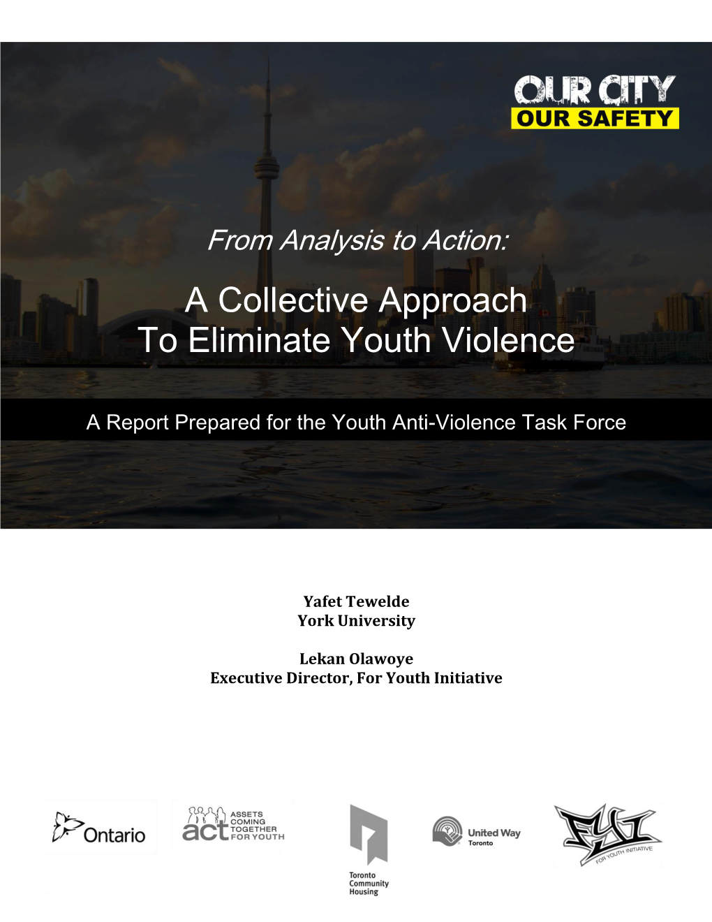 A Collective Approach to Eliminate Youth Violence