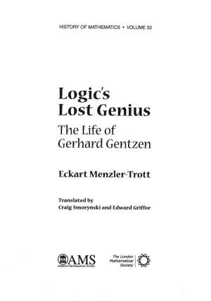 Logics Lost Genius