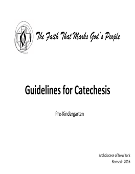 Guidelines for Catechesis