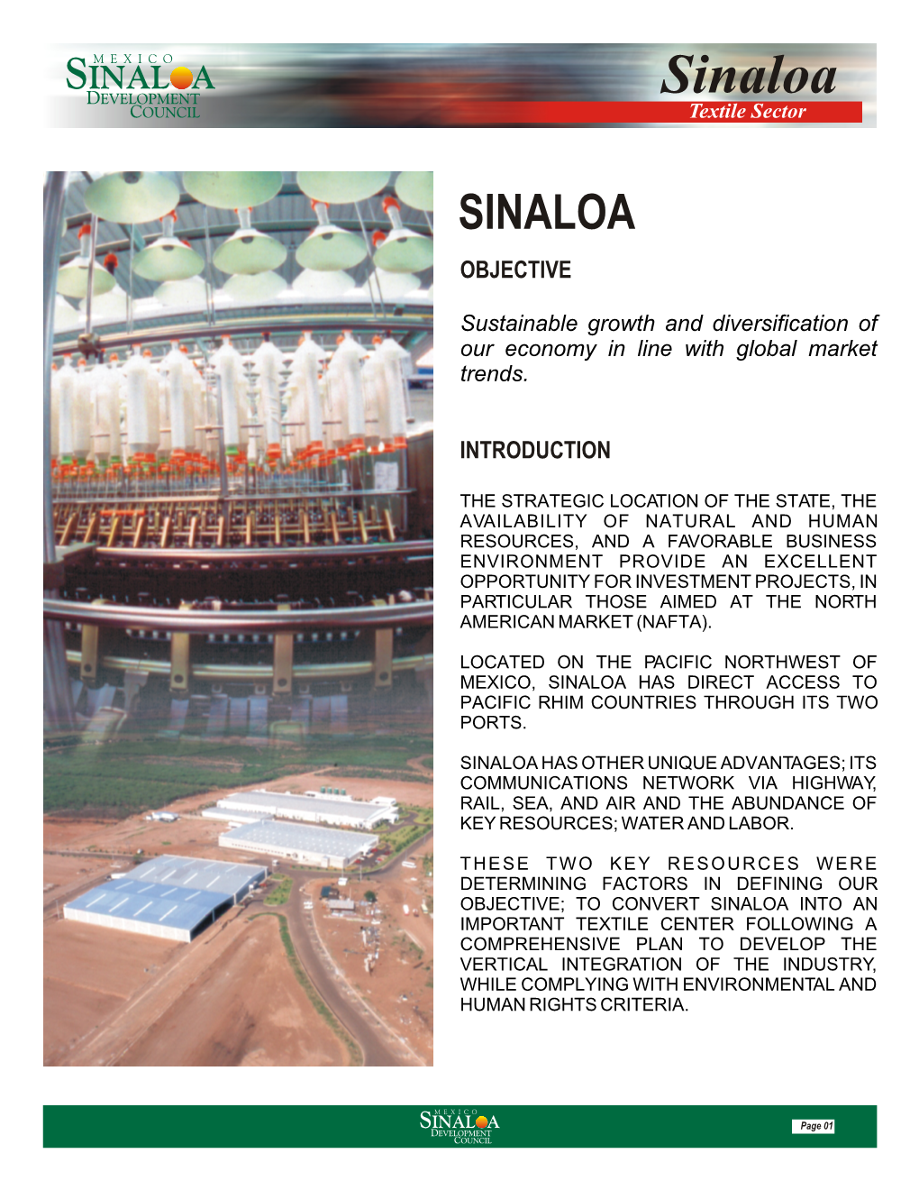 Sinaloa Textile Sector