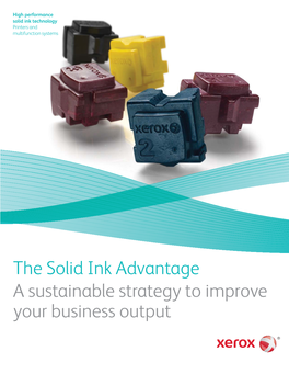 Solid Ink Technology Printers and Multifunction Systems