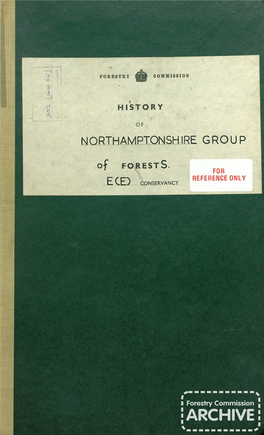 History of Northamptonshire Hardwood Areas