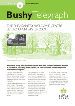 Bushy Park Will Soon Benefit from New and Much-Needed Facilities at the Centre, Including a Café, Toilets, an Education and Community Room and Information Point