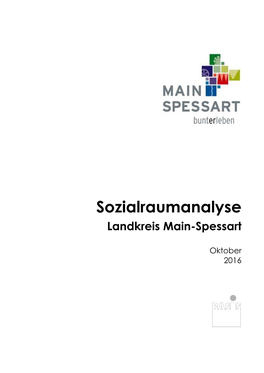Sozialraumanalyse Landkreis Main-Spessart