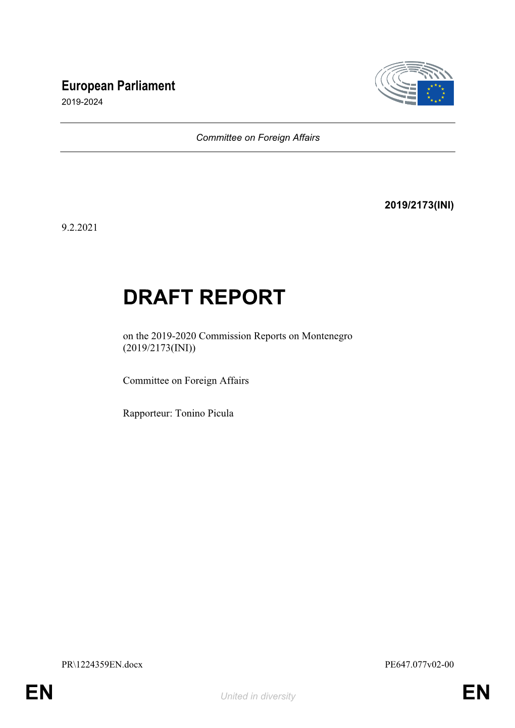 En En Draft Report