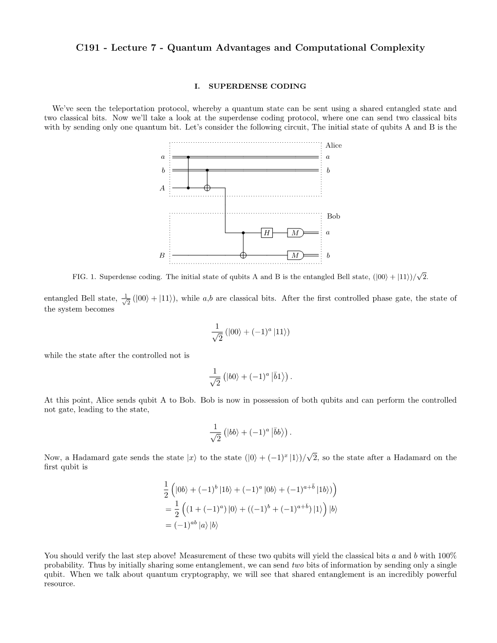 Quantum Advantages and Computational Complexity