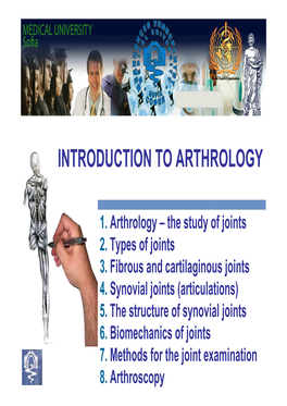 Introduction to Arthrology