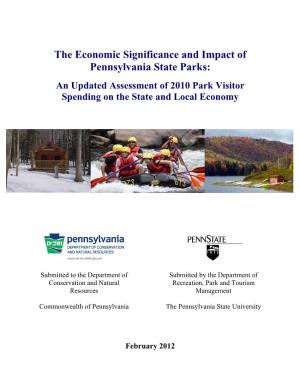 The Economic Significance and Impact of Pennsylvania State Parks