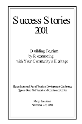 Success Stories 2001