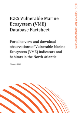 VME Factsheet