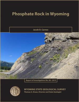 Phosphate Rock in Wyoming