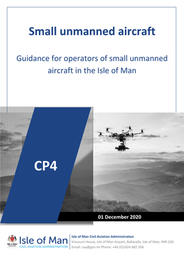 CP4 – Small Unmanned Aircraft (01 December 2020)