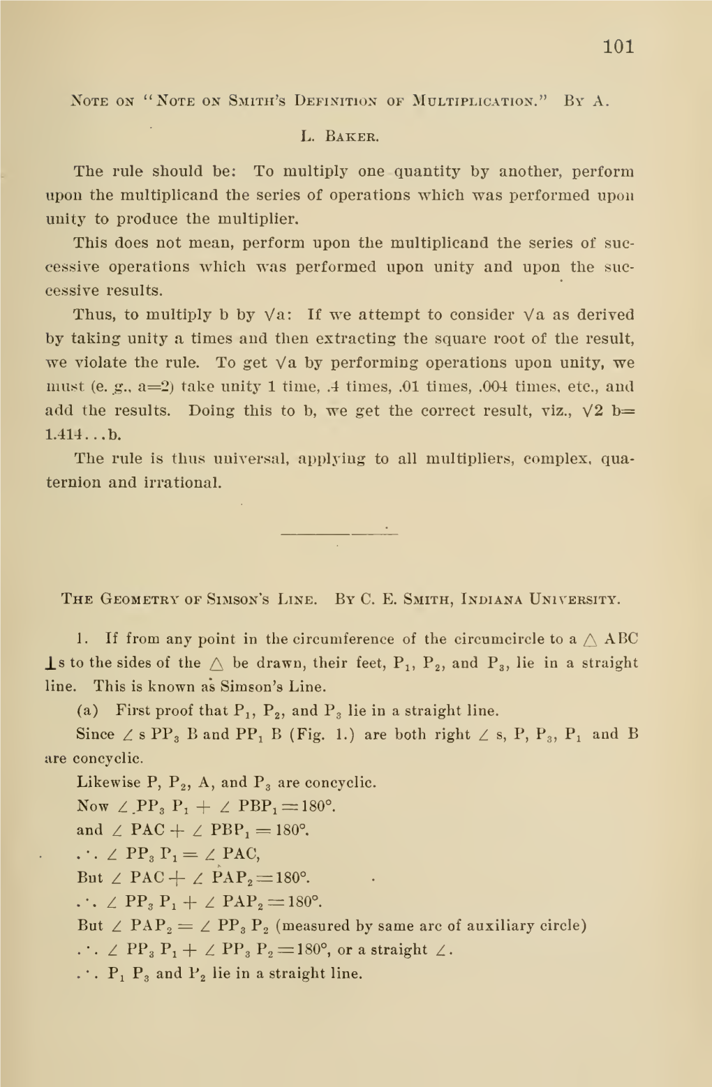 Proceedings of the Indiana Academy of Science