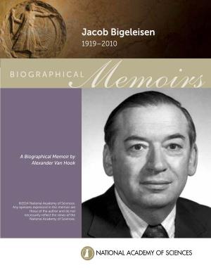 Jacob Bigeleisen 1919–2010