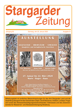 Januar 2020 Ausgabe 01