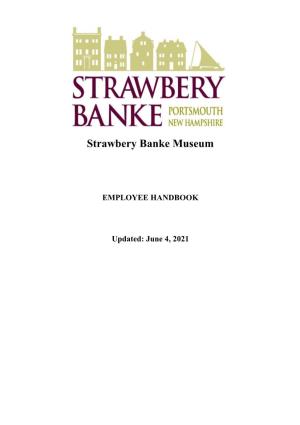 Strawbery Banke Museum Employee Handbook
