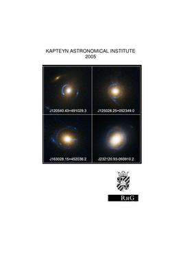 Kapteyn Astronomical Institute 2005