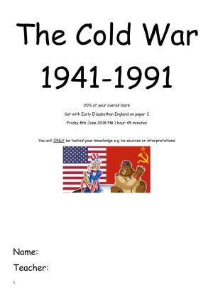 The Cold War 1941-1991