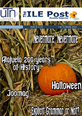 Issue # 15 October 2013