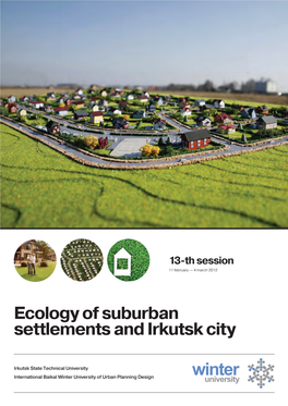 Ecology of Suburban Settlements and Irkutsk City